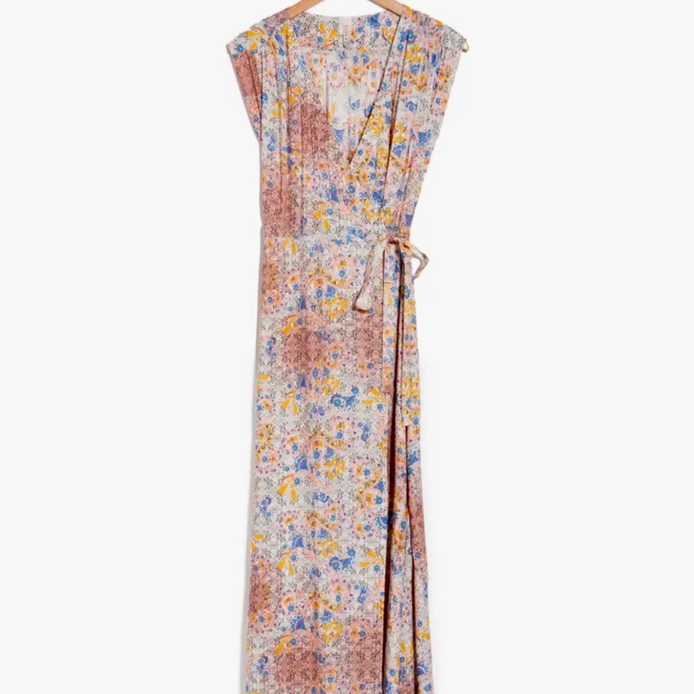 NWT-RAGA CALAFIA WRAP MAXI DRESS - Picture 11 of 11